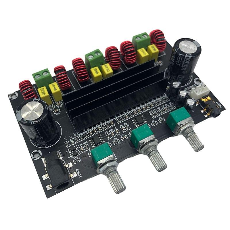 XH-M573 TPA3116D2 2.1 Channel Amplifier Board 80W×2+100W Bluetooth Bass Subwoofer DC 12-26V HIFI Digital Audio Module