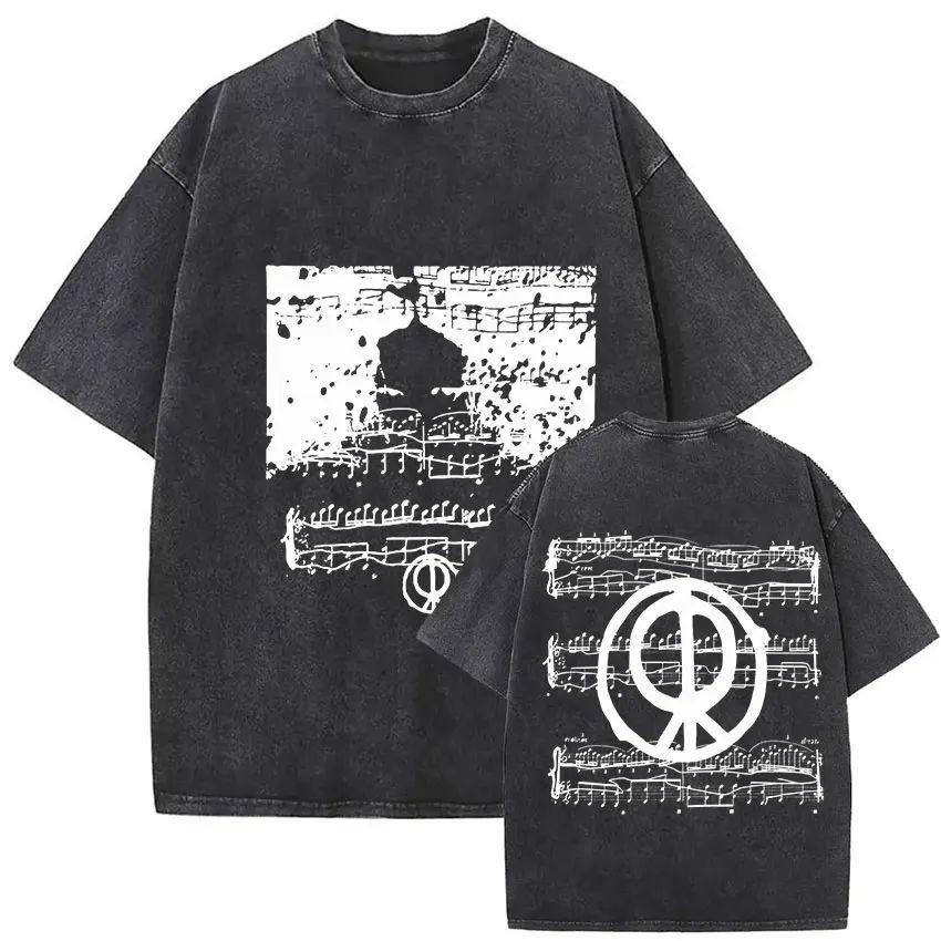 Harajuku Vintage Kleidung Vintage Gewaschen Rosalia Lux Tour 2025 T-Shirt Harajuku Ästhetik Übergroße T-Shirts Unisex Tägliche Kleidung Cooles Oberteil