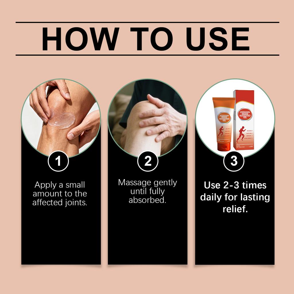 Joint Care Gel Massage Cream Quickly Relieves Muscle Tension And Discomfort And Improves Joint Flexibility