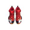 Li-Ning Air Strike 6 Premium Comfortable Sports Shock Absorption Non-Slip Wear-Resistant High-Top Basketball Shoes Men Sneaker Red Yellow ABAQ011-6