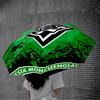 Green Black Borussia Automatic Folding Umbrella - 8-Rib Travel Umbrella with Auto Open/Close & Portable, Gift for Christmas, Birthdays