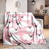 1 Manta con Estampado de Ovejas Cálida, Acogedora y Suave, Adecuada para Sofás, Camas, Coches y Uso en la Oficina. Perfecta para Acampar y Viajar, lo que la Convierte en un Gran Regalo