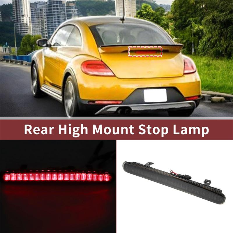 For Vw Beetle 2012 2013 2014 2015 2016 2017 2019 High Mount Led Car Rear Brake Light Lamp Rear Tail Third Brake Light 5C5945097B
