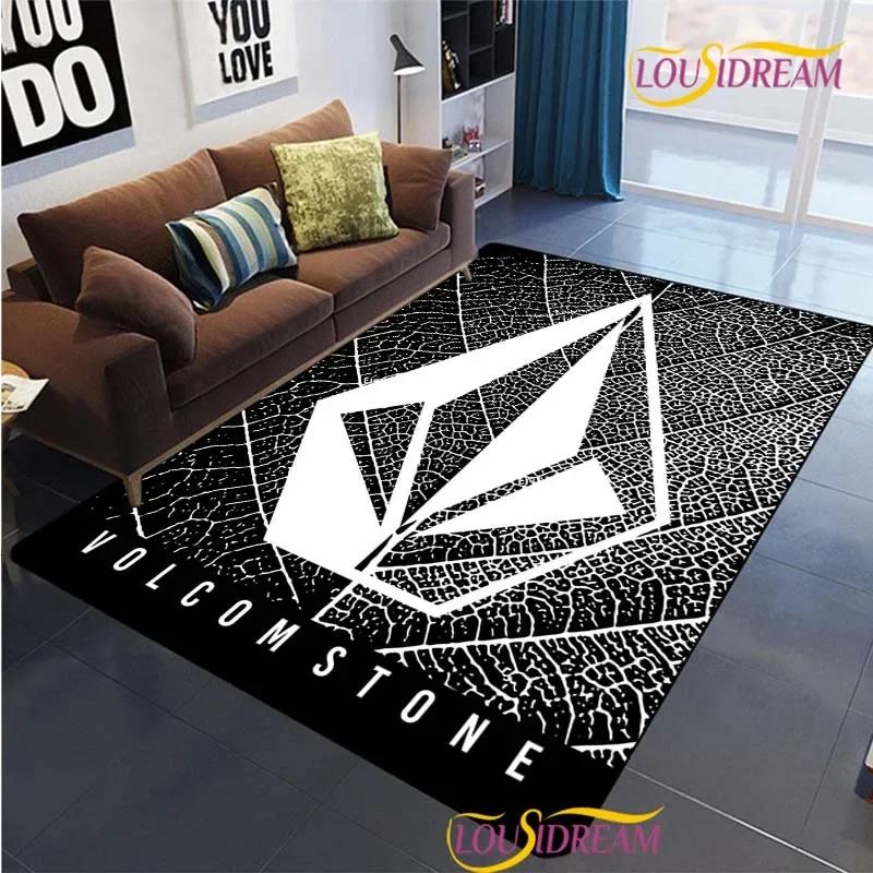 Moderner Markenteppich für Wohnzimmer, Schlafzimmer, Tischdekoration, Küchentür, rutschfeste Fußmatten, Alfombra Geburtstagsgeschenk