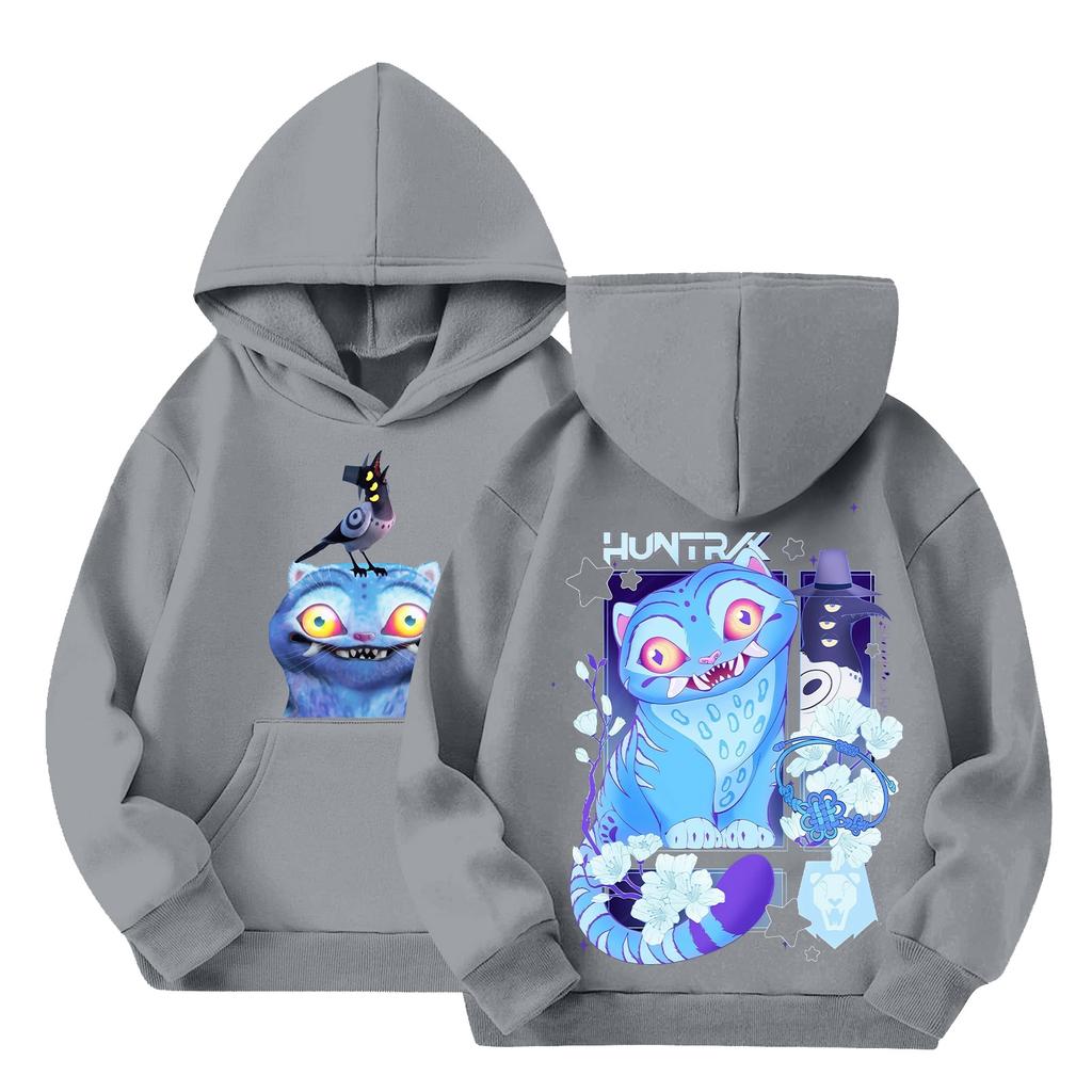 Women's Hooded Gradient Printed Long Sleeved Sweatshirt Loose Women's Sweatshirt Sweatshirt