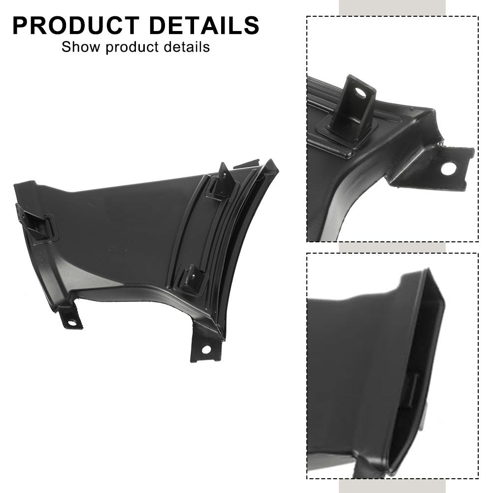 Front Air Duct Front Bumper Vent Bumper Replacement Thermoplastic Construction Easy To Install Non-deformation