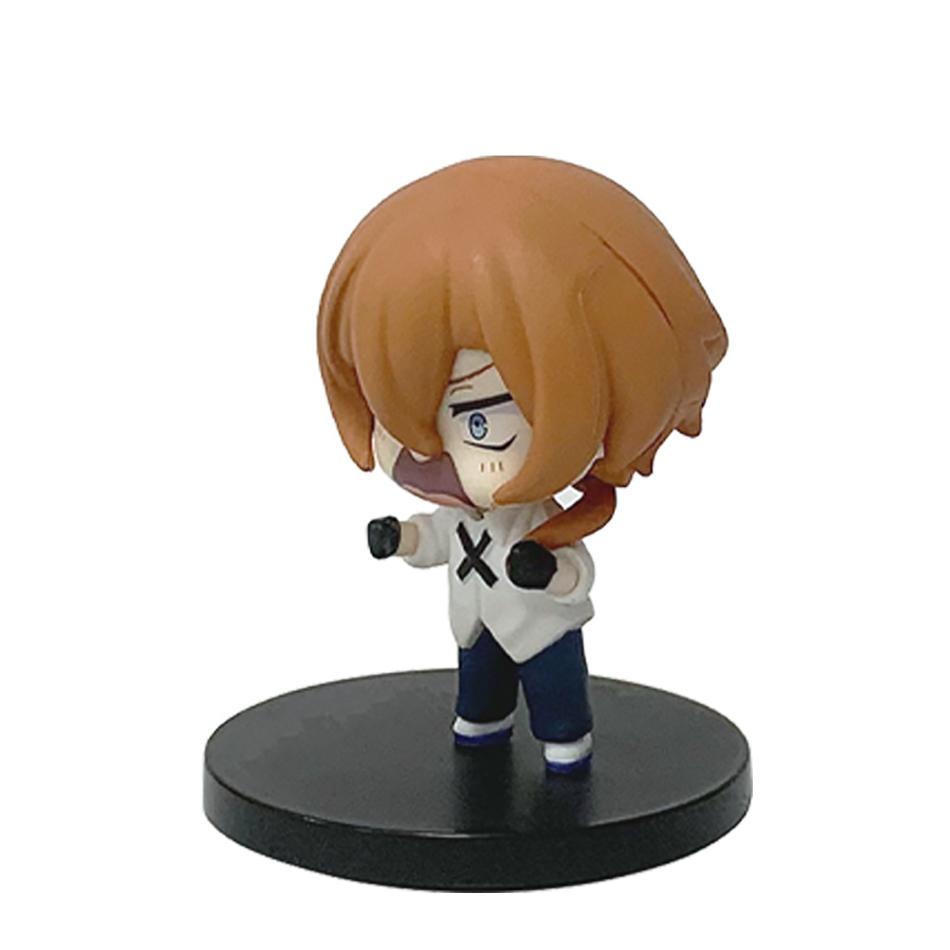 7cm Bungou Stray Dogs Anime Figure Kawaii Dazai Osamu Action Figure Cute Nakahara Chuuya Figurine PVC Collection Model Doll Toys