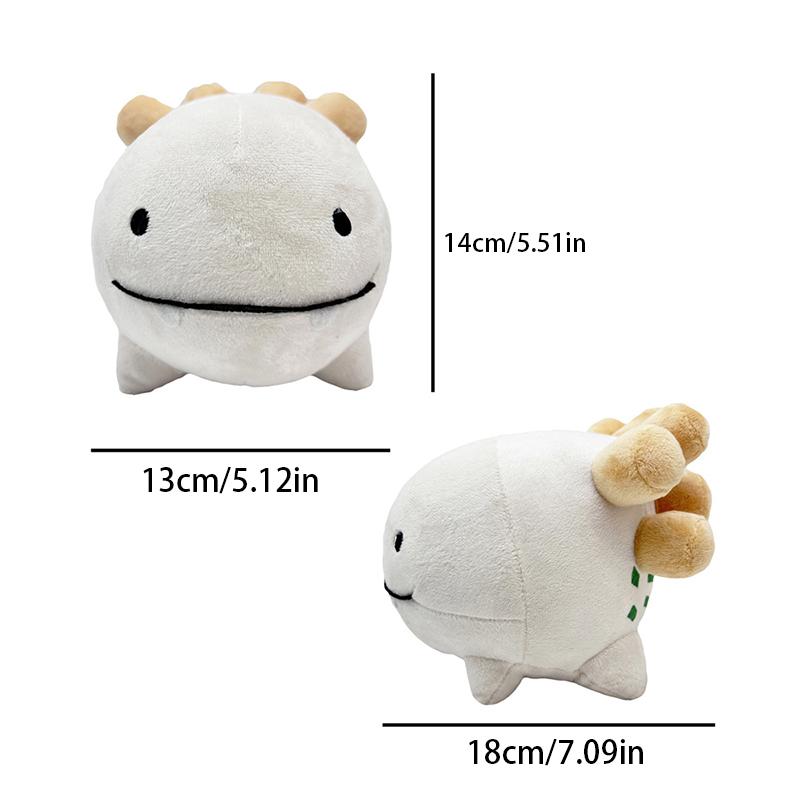 Niedlicher Deepwoken Sharko Lächender Großmaul-Salamander Kinder Plüsch Weihnachtsspielzeug