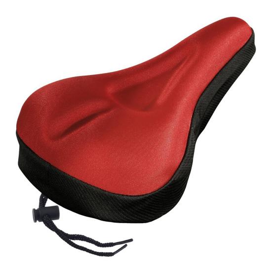 

Силиконовое Дышащее Мягкое Велосипедное Велосипедное Седло Гелевая Подушка Накладка Чехол для Сиденья красный