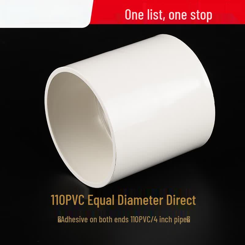 Guanyue PVC Water Supply Straight Connector