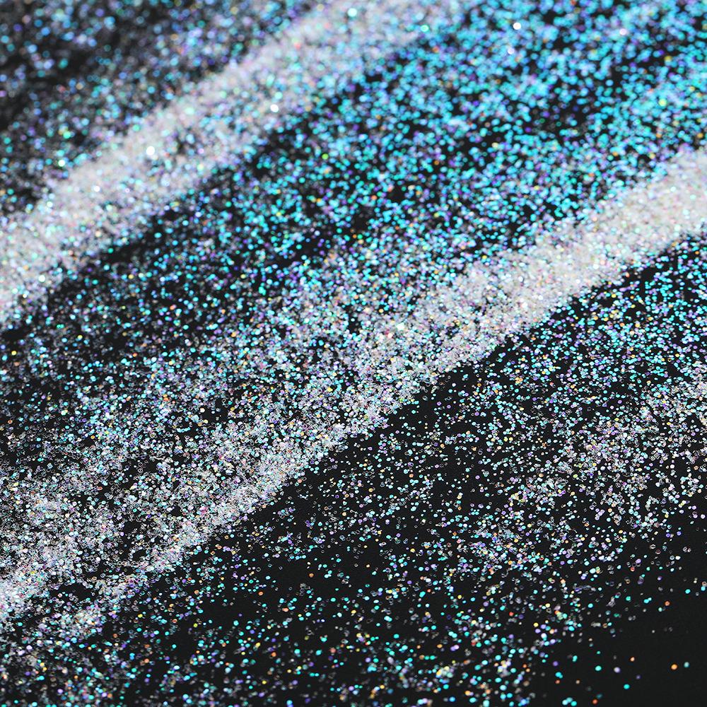 Nicht sinkendes Diamant-Glitzerpulver: Kristall-Epoxid, Feiner DIY-Glitzer, Fließender Sand-Effekt für Schöne Bunte Nägel