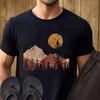 LONE PINE Graphic Tee: Unisex Cotton Nature Shirt, Men's Outdoor Tee, Camping Shirt, Gift for Men