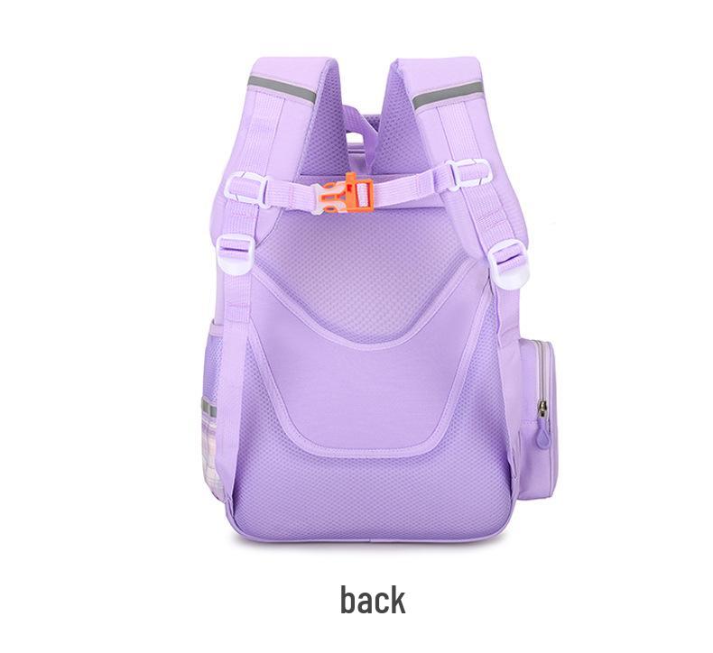 Lightweight Spine-Protection Backpack for Girls, Grades 1-4