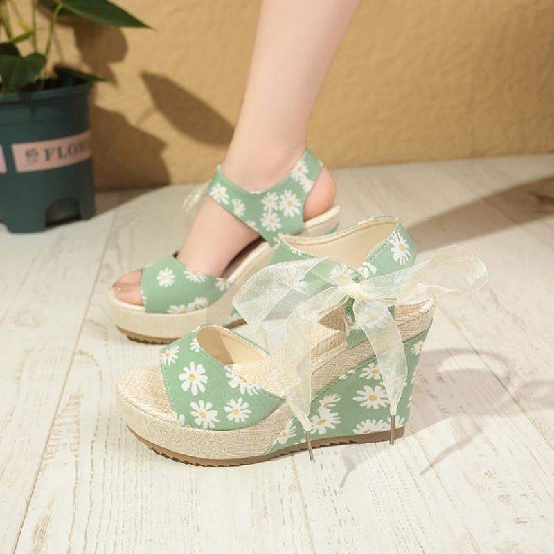 Fashion Fashion Womens Shoes  Clogs Wedge Black Platform Sandals Muffins Shoe High Heels Open Toe Large Size Luxury Espadrilles Thic
