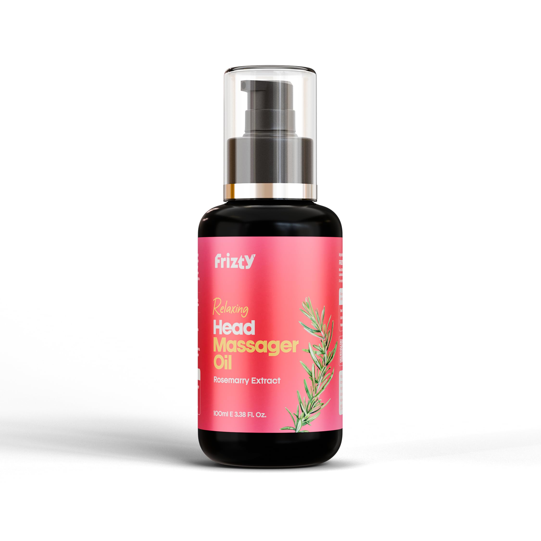 

Frizty Rosemarry Essential Hair Oil | Hair Growth Oil | Hairfall Control | Women and Men | Stimulates New Hair Growth | 100 ml