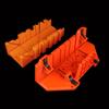 Woodworking Clamping Mitre Box Diagonal Saw Cabinet 45 90 Degree Saw Box Angle Saw Oblique Cutting Groove Sawing Guide Slot