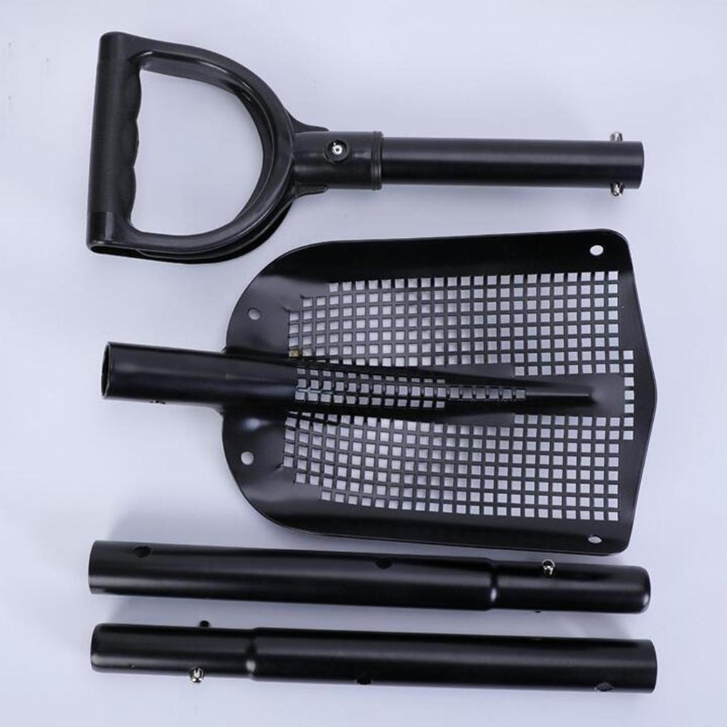 Sifting Shovel Metal Sand Sifter for Metal Detecting Chicken Coop Cat Litter Sand Gravel Filter Shovel Peanut Sifting Shovel