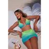 Neuer Sexy Neckholder Stufenrock Bikini Neuer Damen Badeanzug Damen Bademode Dreiteiliges Bikini-Set Badeanzug