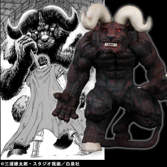 CJ Cyclone Joe Character Figure Berserk Zodd the Immortal Apostle Form Ryokaku Ver. RED, Soft Vinyl, Approx. 300mm Tall, Pre-Painted, Red,