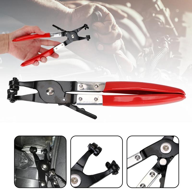 Hose Clamp Pliers Car Water Pipe Removal Tool For Fuel Coolant Hose Pipe Clips Thicker Handle Enhance Strength Removal Tools