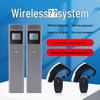Dual-Speaker Wireless Translator with Noise Reduction for Multi-Group Tours and Conferences