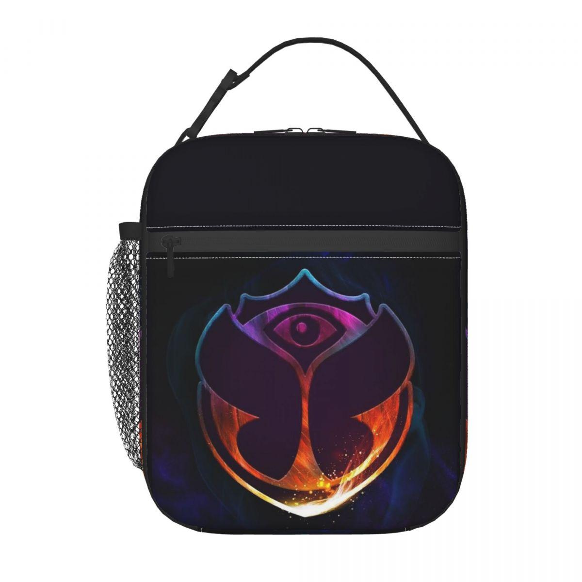 Tomorrowland Butterfly Insulated Lunch Bag for Women Children Portable Food Boxes Thermal Lunch Box Tote One Size