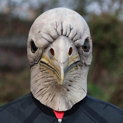 Halloween Skull Pigeon Head Latex Mask