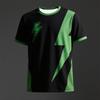3D Printed Summer Men's Fashionable Lightning Casual T-shirts,breathable Motor T-shirt, Outdoor T-shirt