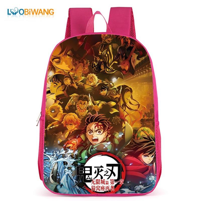 Demon Slayer Cartoon Printed Shoulder Bag