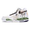 Nike Zapatillas de Baloncesto Vintage de Caña Media Resistentes a la Abrasión Láser Flight Legacy Hombre BQ4212-102(Equipo864-)