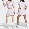 Adidas All-Gender Dance Woven Skort With Three Stripes And Elastic Waist Women Bottoms Silver IS0888