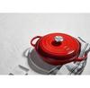 Le Creuset Cast Iron Round Saucepan 26 Cm 2.2 L Cherry Red (21180260602430)