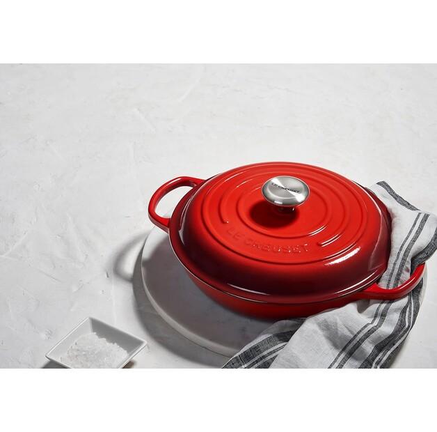 Le Creuset Cast Iron Round Saucepan 26 Cm 2.2 L Cherry Red (21180260602430)