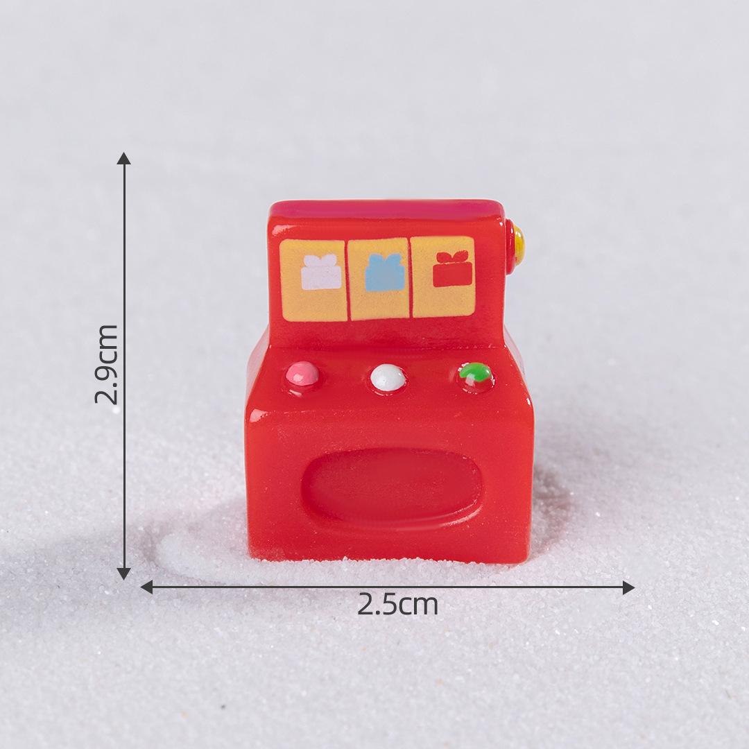 

Car Desktop Ornaments Festive Micro Landscape Figurines Animal Town Decorations Modular Christmas Miniatures For Car Home Decor