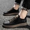 New Fashion Men Dress Shoes Personality Trend Paty Leather Wedding Shoes Men Flats Leather Oxfords Shoes