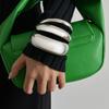 Retro European & American Snakeskin Texture Bangle Set