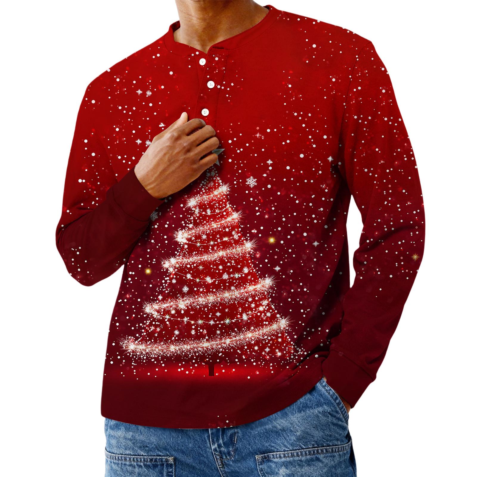 

Мужская повседневная рубашка оверсайз на пуговицах с длинными рукавами XXL киноварь