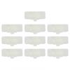 0069887278 Clips 10x Accessories Body Side Moulding Clip Fittings