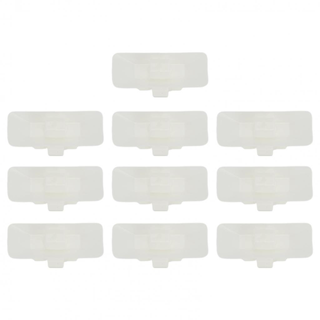 0069887278 Clips 10x Accessories Body Side Moulding Clip Fittings
