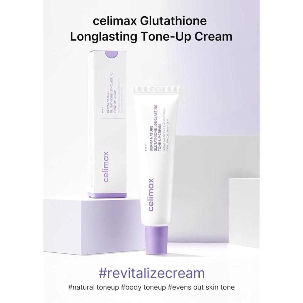 CELIMAX Derma Nature Glutathione Long-Lasting Tone-Up Cream 35ml
