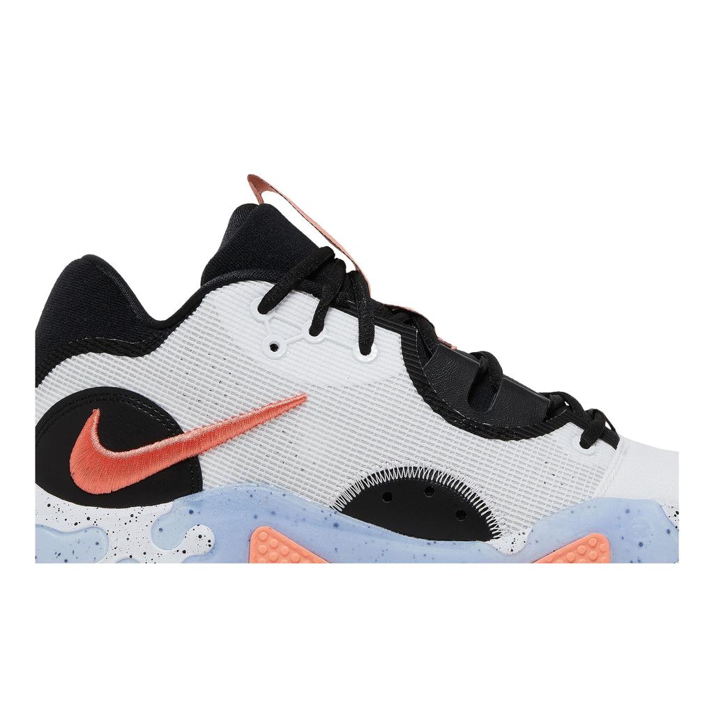 Nike PG 6 'Fluoro' (Unisex) White / Black / Bright Crimson Basketball Shoes DC1974 100