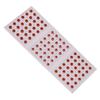 VAMA Sindoor Kumkum Bindee Crystal Stone Bindis Bindhis Sticker for Girls Women (Size 7mm - 60 Bindi Stone Red)