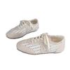 Fashion Shoes Female 2025 Fashion Lace-up Women's Vulcanize Shoes New Hollow Out Casual Light Comfortable Mesh Breathable Sneakers
