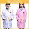Colorful Nurse Paramedic Scrub Uniform For Kids With Comfortable Long Sleeves And Patch Pockets