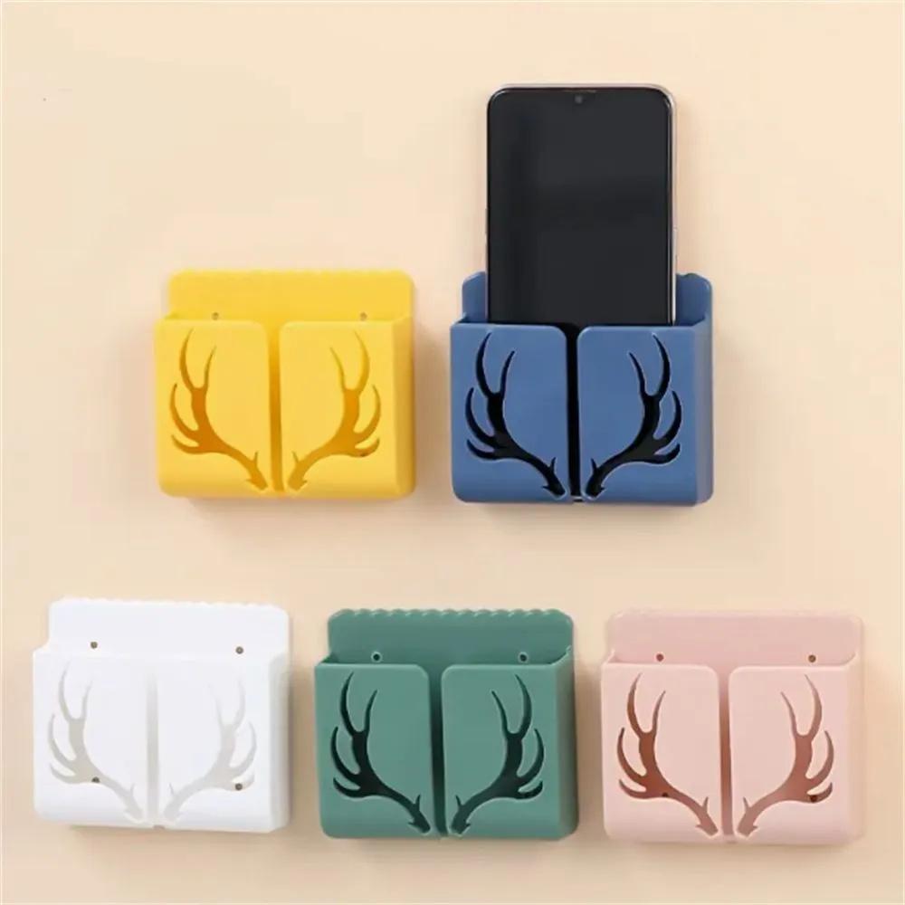 Mobile Phone Remote Control Storage Box Shelf
