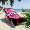 Giant Beach Towel with Detroit Pistons Logo, Quick Dry Microfiber, Soft Absorbent, for Beach Pool Basketball Fan Gift