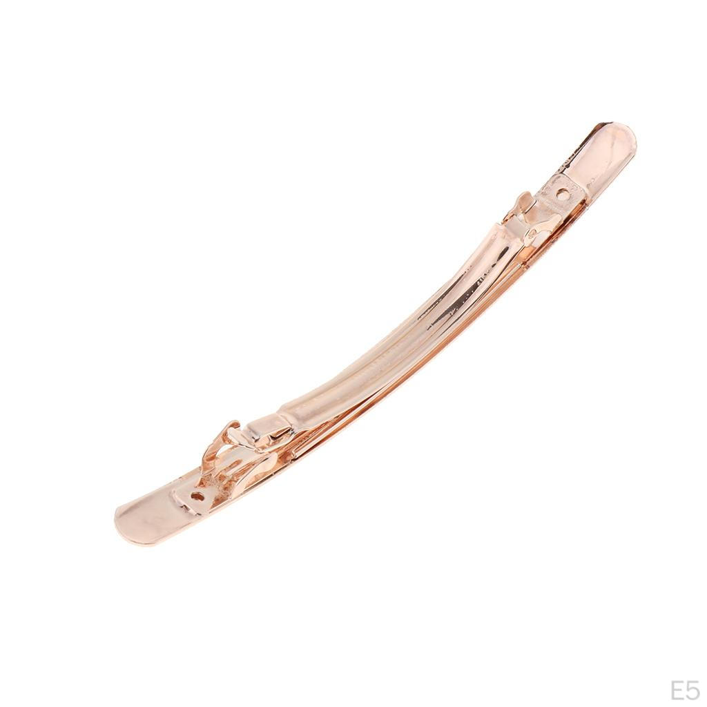 Metal Hair Clip French Barrette Clasp Casual Headwear