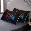 Gamepad Digital Printing Three-Piece Set, Home Textile Four-Piece Set, Quilt Cover, Bed Linen, Bedding