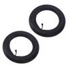 2 Pezzi 10X2.125 Camera d'Aria Robusta in Gomma Spessa Sostitutiva per Pneumatico Scooter Elettrici Motociclette