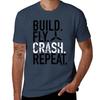 Buildflycrashrepeat Tshirt T Shirt Unisex Cotton Tshirt